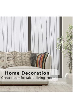 Excefore Window Film Frosted Privacy Decal Decorative Cling No Glue Removable Stickers for Home Office(45 x 200cm)  - Image 4