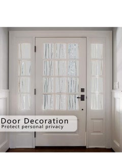 Excefore Window Film Frosted Privacy Decal Decorative Cling No Glue Removable Stickers for Home Office(45 x 200cm)  - Image 3