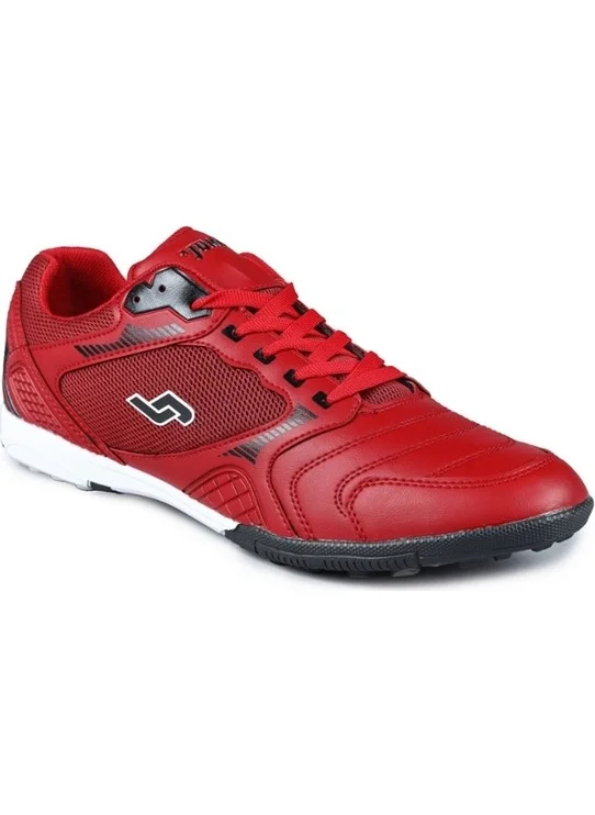 Jump 26621 Men's Red-Black Artificial Turf Football Shoes