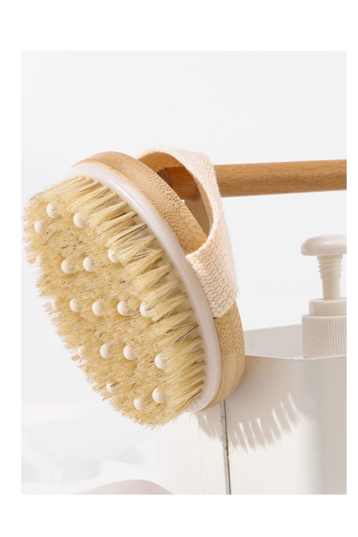 Outdoor.Market Body Scrubber & Dry Brush for Exfoliation – Bath & Shower Body Brush with Massage Nodules for Cellulite, Lymphatic Drainage, Deep Cleansing & Glowing Skin - Image 1