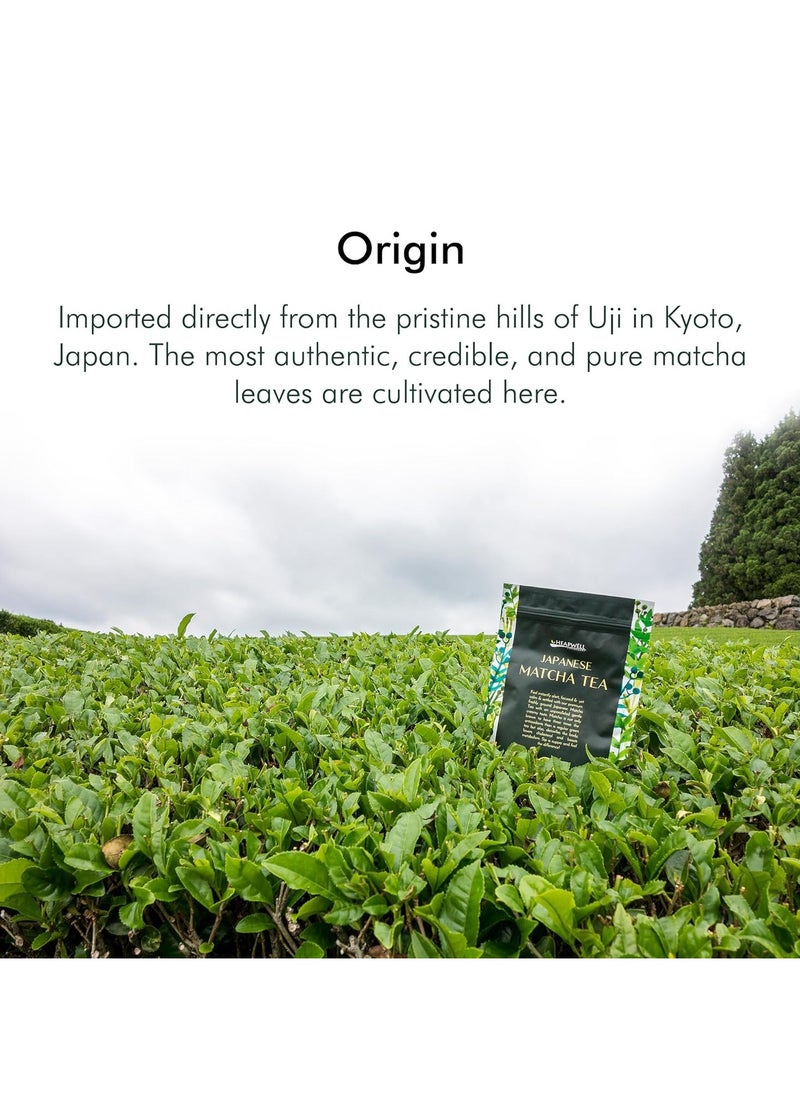 Heapwell - Superfoods Japanese Ceremonial Matcha Green Tea 30 Grams - Image 1