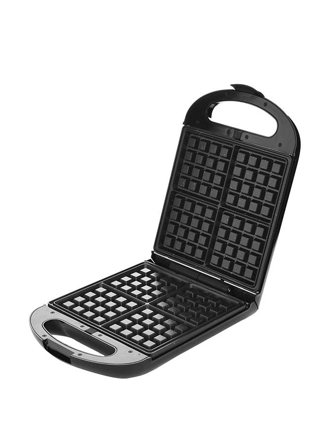 ClassPro Sandwich Maker 3 in 1 Grill Sandwich Waffle 1200W Silver  - Image 3