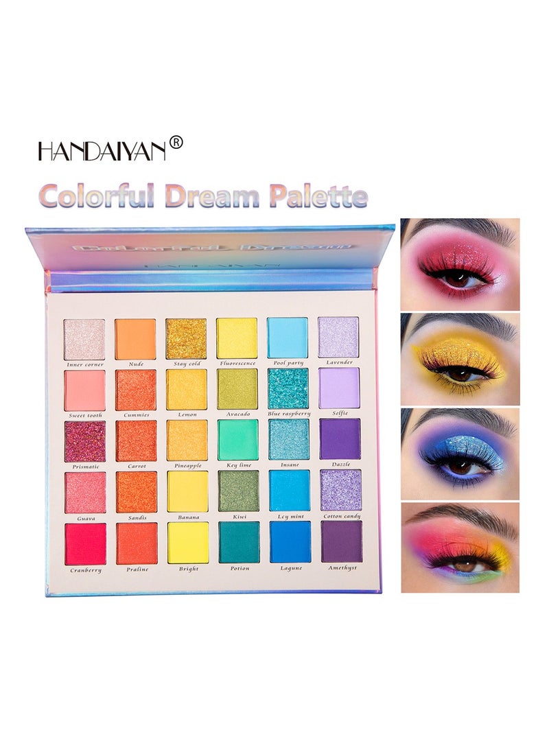 Handaiyan 30 Colour Eyeshadow/Rainbow Mega Palette  - Image 3