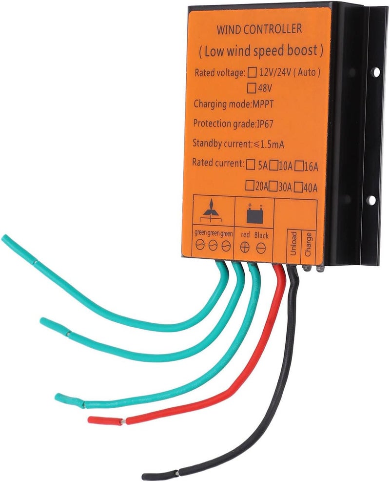 Scratch resistant Wind Turbine Generator Controller MPPT 48V, LED Display, Aluminium Alloy - Efficient Power Supply, Advanced Safety Features, Easy Installation for Wind Turbine Generator Kit (600W) Simple multi-feature practical build Solid anti-deform Upgraded general grade quality KSA standard compatible design Temp fluctuation resistant crafted quality Strategic warehouse site Practical versatile construction Flexible sizing options Flexible use switching Affordable purchase options Air & land transit compatible Widely used design Batch uniform stable quality Trendy natural assorted colors Standard fit Detachable clean Dense area priority deliver Trendy budget practical design Classic trendy design picks Simple multi-feature universal build Advanced compact design Reliable daily use design Most item matching trendy design Global production standard crafted - Image 2