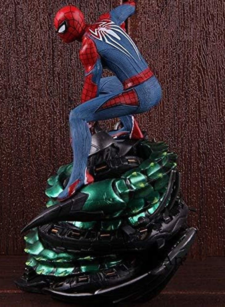 PS4 Spider-Man Collectors Edition Spiderman Action Figure PVC Statue Collectible Model Toy (Color : With retail box) - Image 3