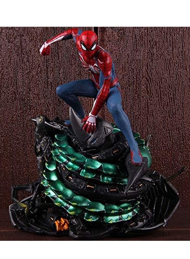PS4 Spider-Man Collectors Edition Spiderman Action Figure PVC Statue Collectible Model Toy (Color : With retail box) - Image 2