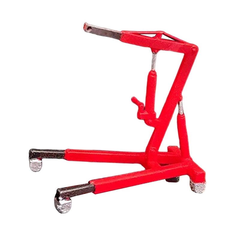 Red No Engines 1 64 Scale Engine Hanger Model Classic Maintenance Tool Display Ornament For Workshop Garage - Image 2