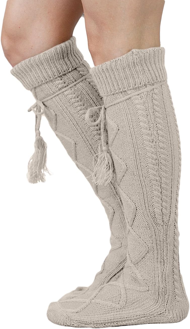 Modern Boho The Original Button Boot Socks with Lace Trim Boutique Socks - Image 1