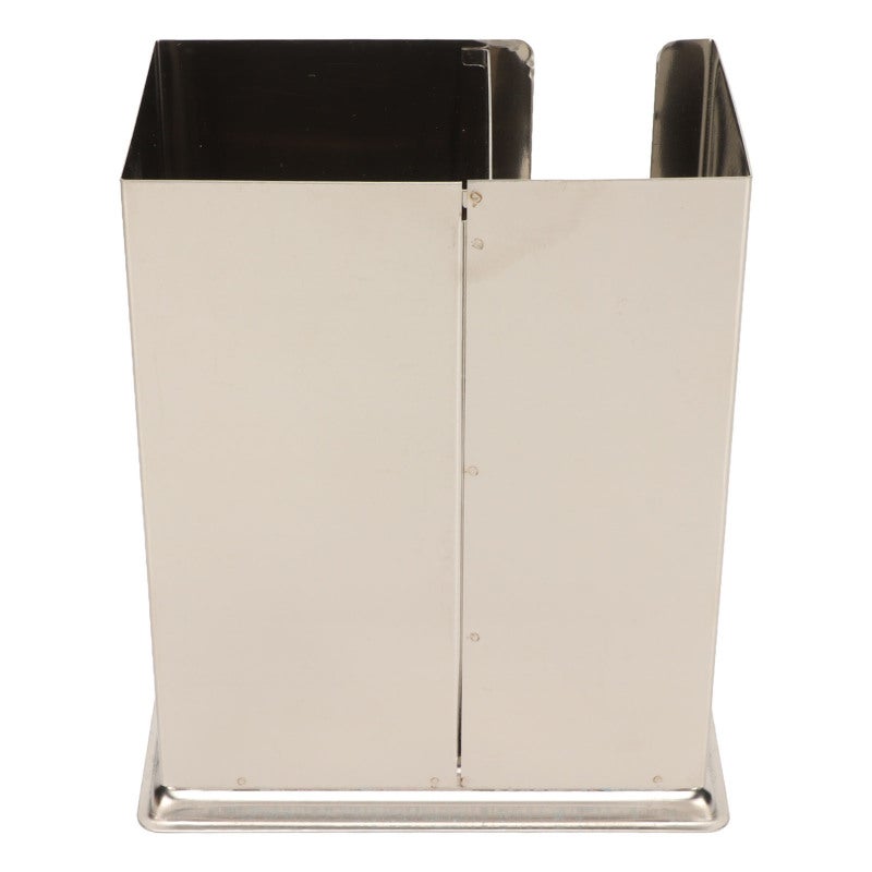 Utensil Drying Rack 3 Compartments Thickened Stainless Steel - Drainage Hole Design Multipurpose Drainer for Kitchen Countertop Organization - Image 1