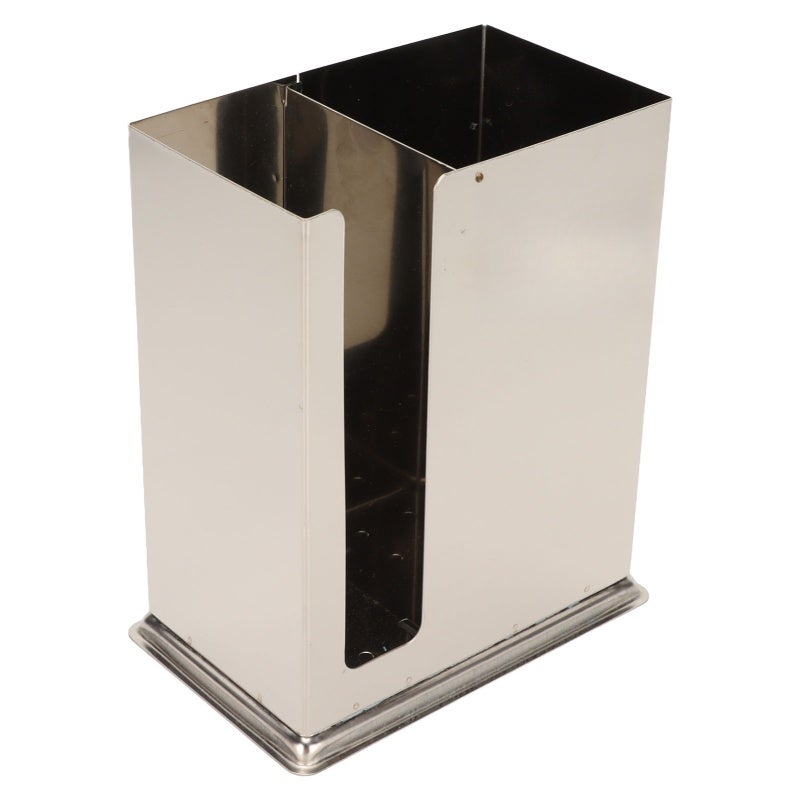 Utensil Drying Rack 3 Compartments Thickened Stainless Steel - Drainage Hole Design Multipurpose Drainer for Kitchen Countertop Organization - Image 5