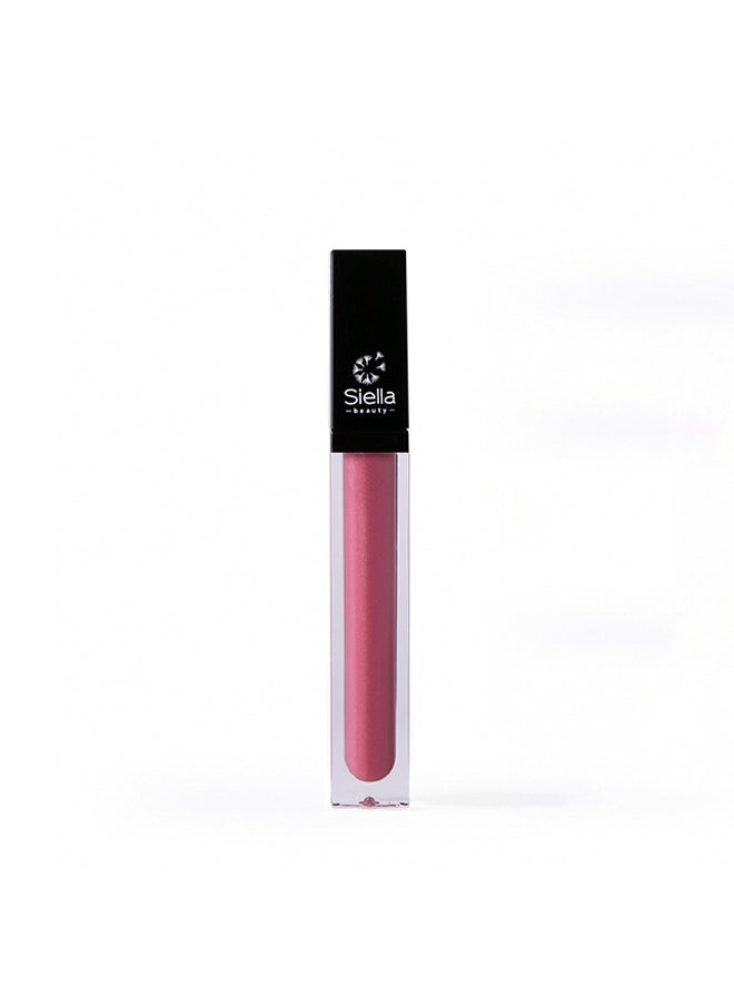 Siella Beauty Nina Lip Hydrating Gloss For Soft & Dewy Lips Enriched With Organic Shea Butter Organic Pistachio Butter & Passionfruit Seed Oil  Made In Italy  - Image 1