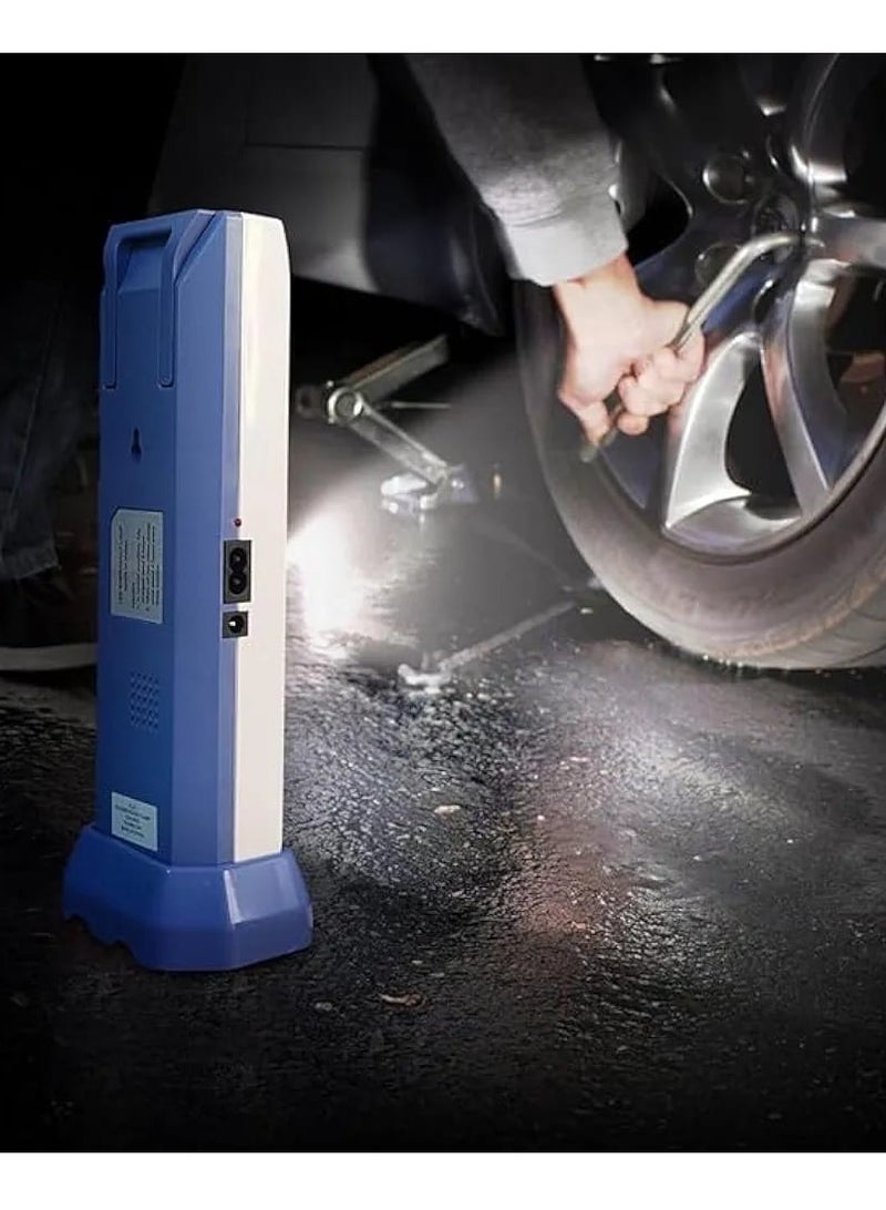 مصباح الطوارئ LJ-5930-1 هو الحل الأمثل لانقطاع التيار الكهربائي أو حالات الطوارئ. يتميز بإضاءة LED قوية وبطارية قابلة لإعادة الشحن تدوم طويلاً. يتميز بمقبض لسهولة الحمل، ويمكن وضعه على أي سطح مستوٍ. مثالي للاستخدام في الهواء الطلق، والأسواق، ومواقع التخييم، أو أثناء السفر والتخييم. - Image 5