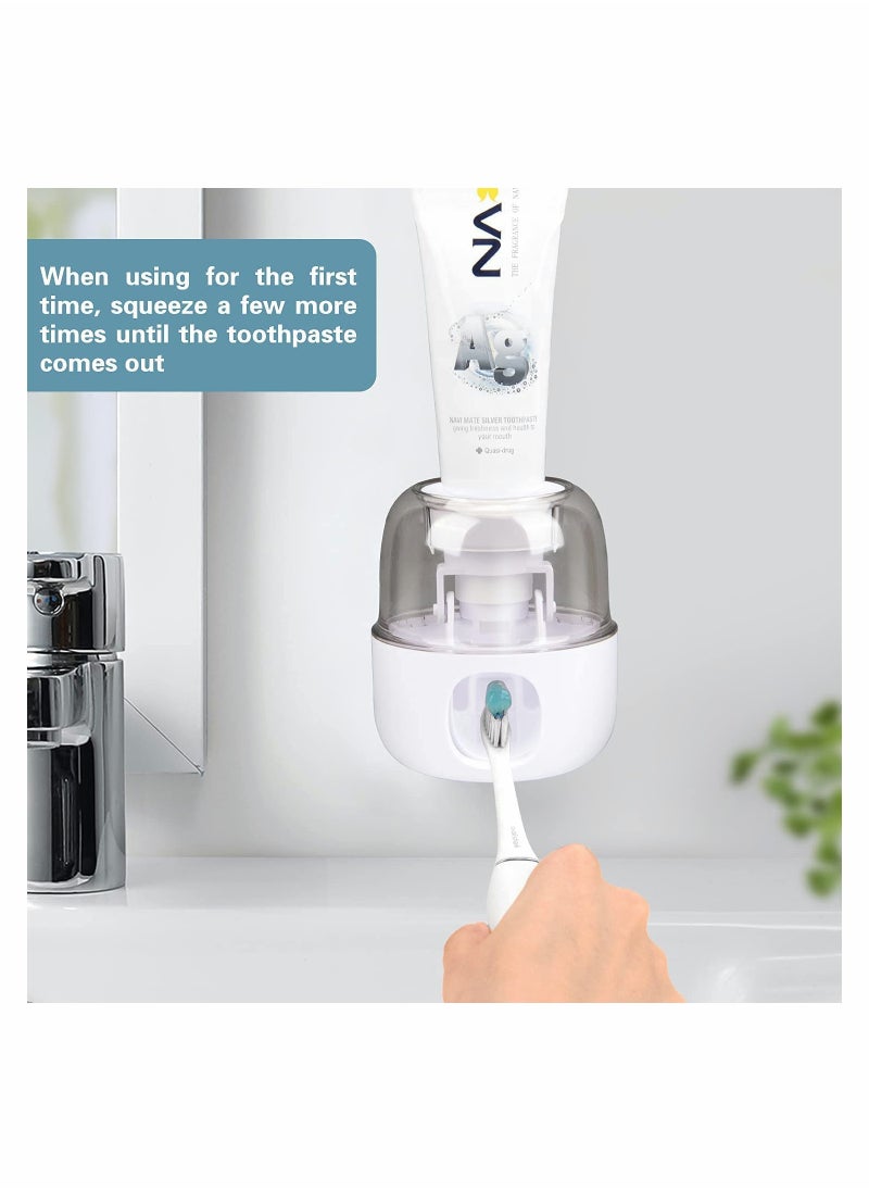Generic Wall Mounted Hands Free Toothpaste Dispenser for Easy Squeezing  - Image 2