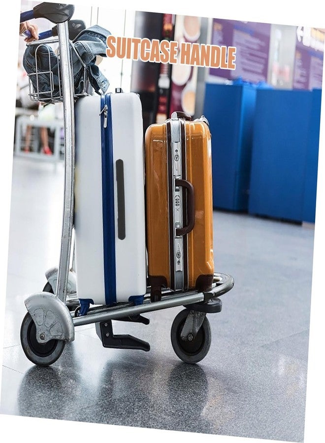 xinxingin 5 PCS Trolley Handle Spare Parts, Suitcase Handle Replacement for Luggage Repair, 1 Handle with 4 Screws, Durable Trolley Bag Handle Replacement for Business and Travel - Image 4