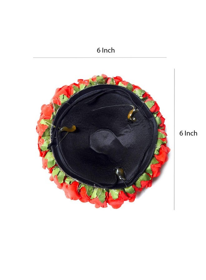 Rapidsflow® Hair Gajra Accessories For Women Stylish/Flower For Juda Cover - Image 3