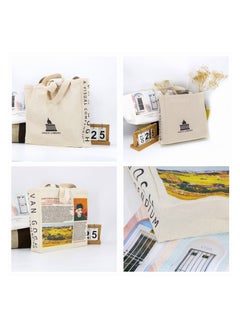 SYOSI Canvas Tote Bag Aesthetic for Women Graphic Tote bag with Zipper Cute Canvas Bags with Pockets  - Image 5