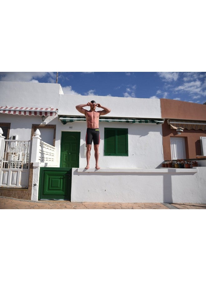 arena نظارات سباحة Tracks باللون الأسود / الأزرق متعدد الألوان / عدسات عاكسة باللون الأسود - Image 4