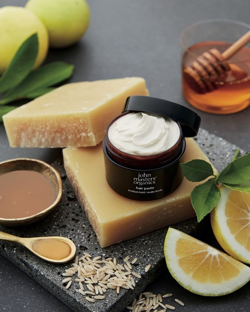 John Masters John Master Organics John Masters Organics Hair Paste- Matte Finish, Honey & Beeswax, 2 Ounces - Image 2