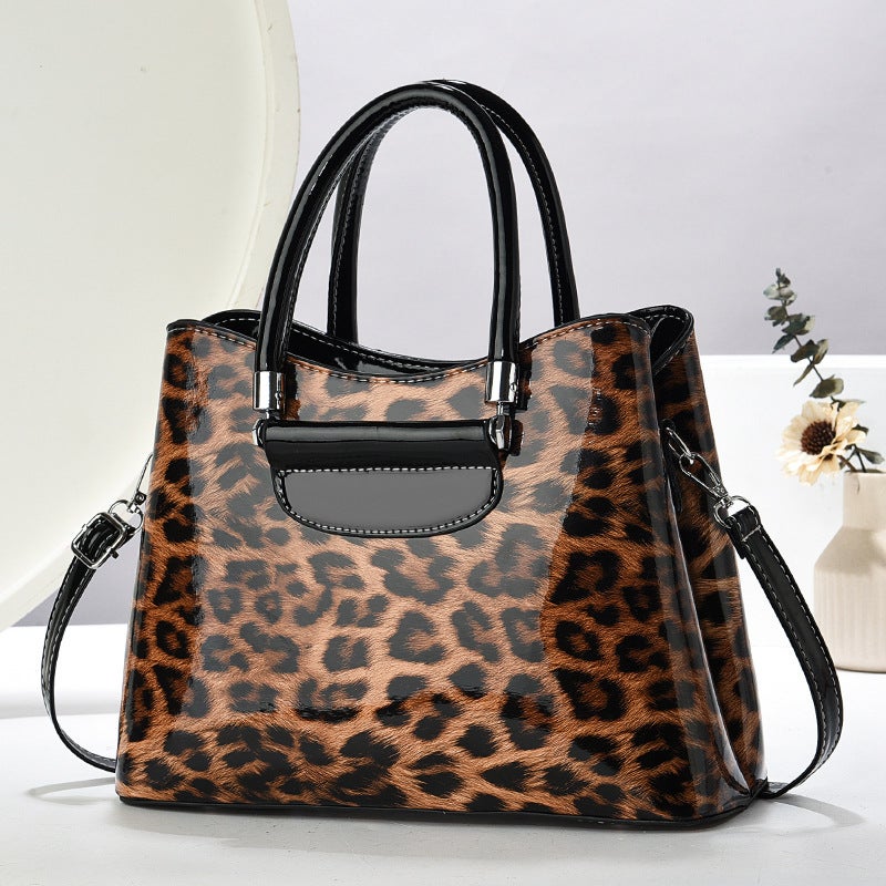 Daifa Leopard Print Large Bag Women'S New Arrival Stylish Fashionable Handbag Large Capacity Shoulder Crossbody Women'S Bag - Image 4