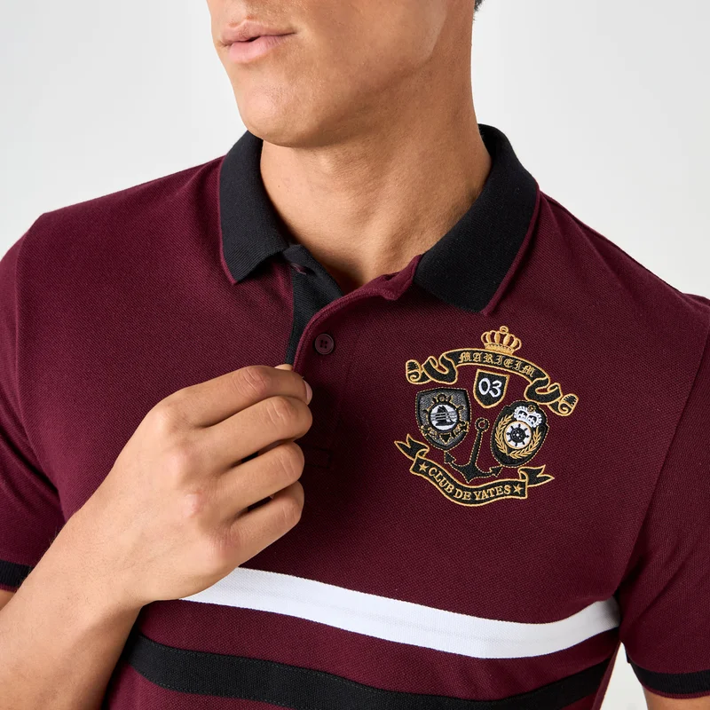 Splash FAV Embroidered Polo T-shirt