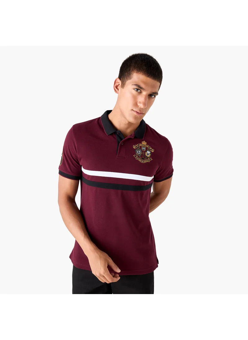 فاف Embroidered Polo T-shirt
