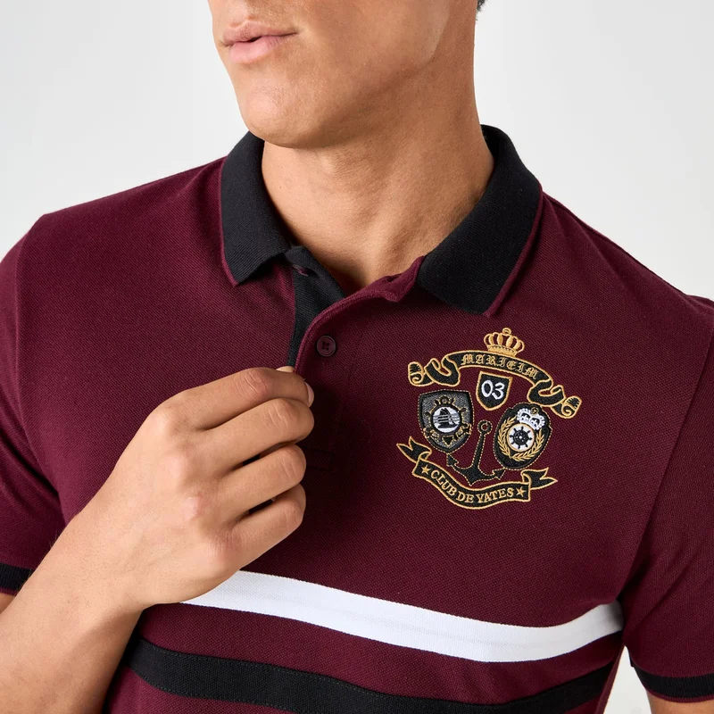Splash FAV Embroidered Polo T-shirt