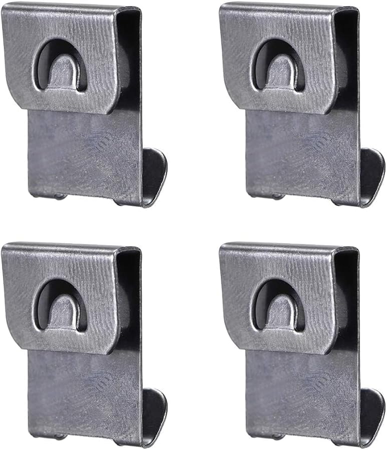 S Shaped Metal Photo Frame Hangers 0 3mm Thick Wall Mount Picture Hanging Clips 50 Pcs - Image 2