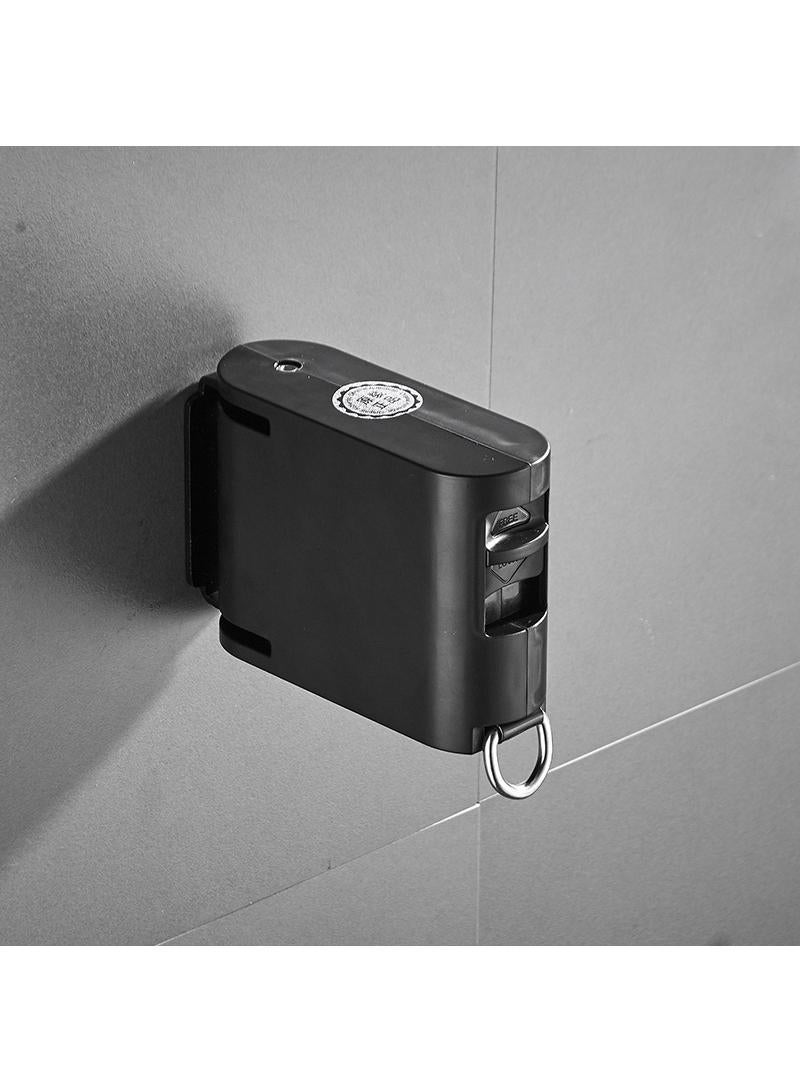General Invisible Clothes Drying Rope Indoor Perforated Bathroom Invisible Telescopic Balcony Plastic Rope Rack Can Be Extended To 420cm  - Image 1
