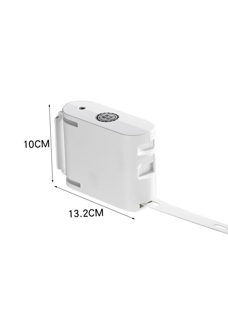General Invisible Clothes Drying Rope Indoor Perforated Bathroom Invisible Telescopic Balcony Plastic Rope Rack Can Be Extended To 420cm  - Image 4