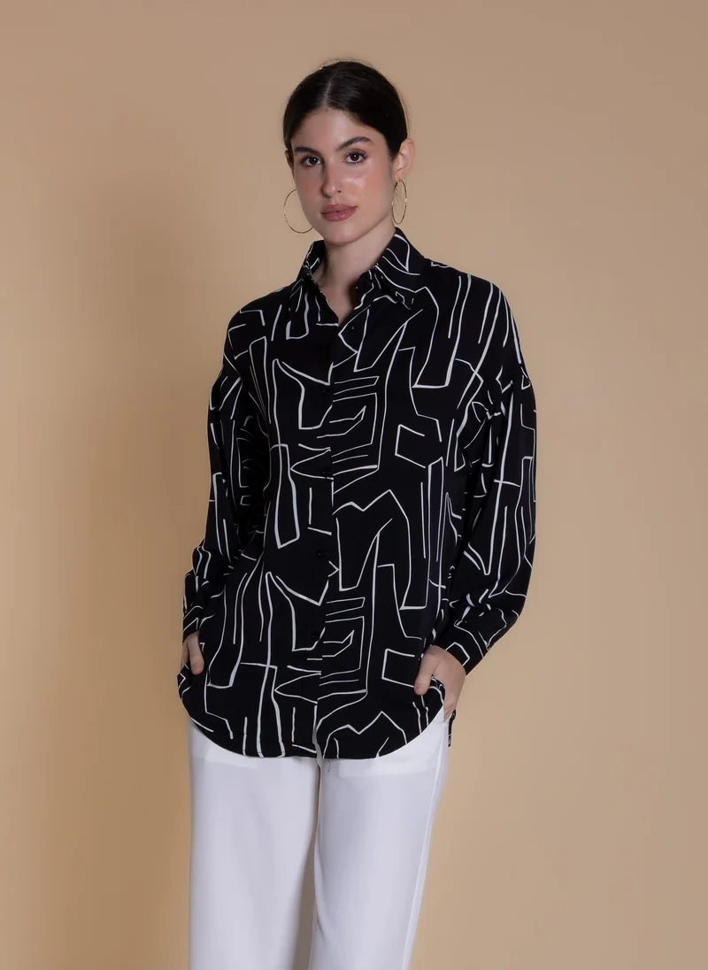 شايبس COMFORT PRINTED SHIRT