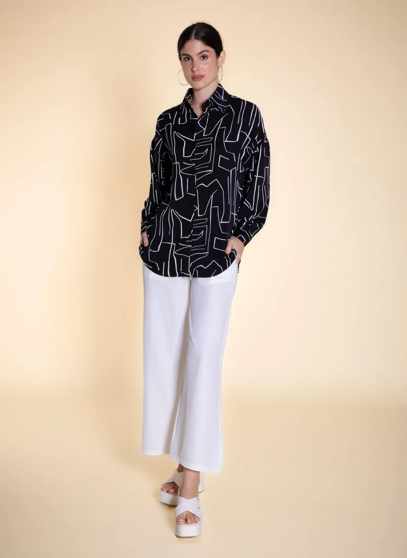 شايبس COMFORT PRINTED SHIRT