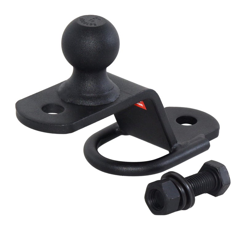 REYSUN 3 in 1 ATV/UTV Trailer Hitch Adapter with 2 inch Trailer Ball, 3 Way ATV Attachment, Fastener Kit Included - Image 4