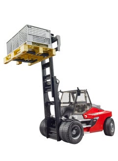Bruder Bruder Linde Forklift HD30 with Tow-Coupling and 2 Pallets  - Image 1
