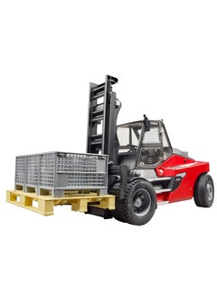 Bruder Bruder Linde Forklift HD30 with Tow-Coupling and 2 Pallets  - Image 2