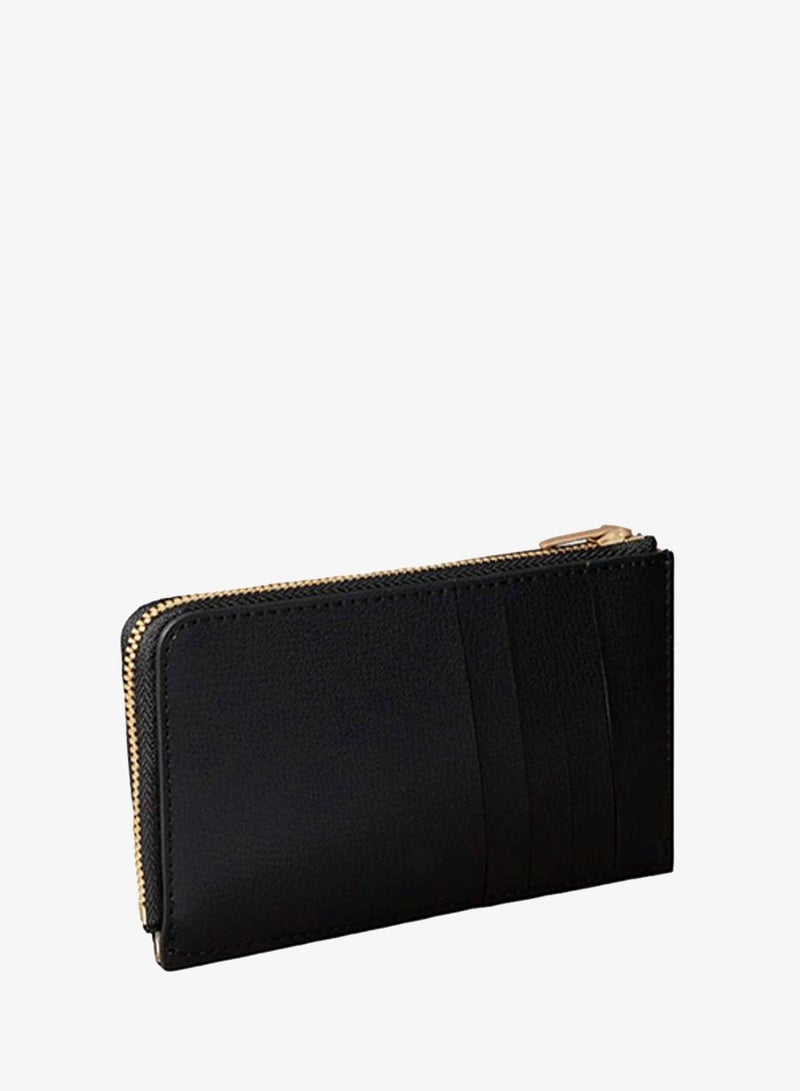 CALVIN KLEIN Logo Top Zip Card Holder - Image 2