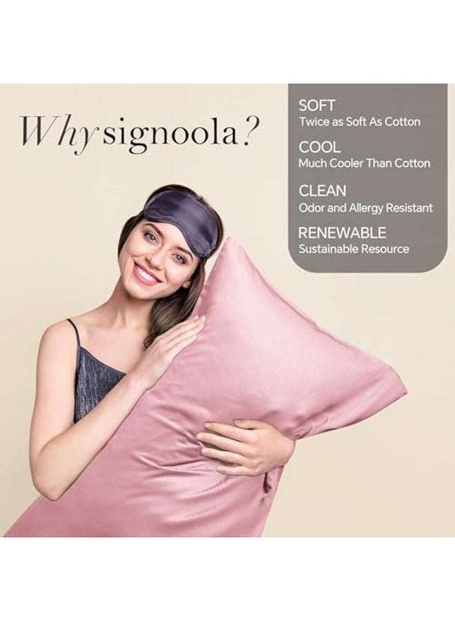 Signoola Basics Lightweight Super Soft Easy Care Microfiber Envelope Pillow cases, Pack of 2 pcs, 50 x 70 cm,Kashmir color, Pillows Not Included. - Image 5