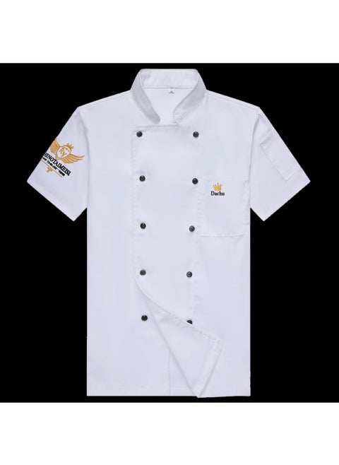 Catering Attendant Uniform Waiter Coat Cooking Workwear High-end Chef's Jacket Hotel Work overalls Kitchen Costume