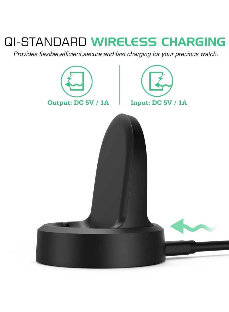 ELTRAZONE Wireless Charger Dock For Samsung Gear S3 Classic Black - Image 4