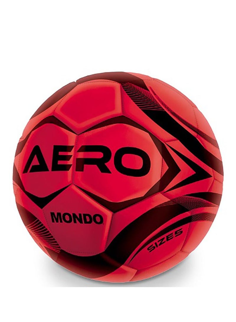MONDO Soccer Ball Aero Metallic Red - Image 1