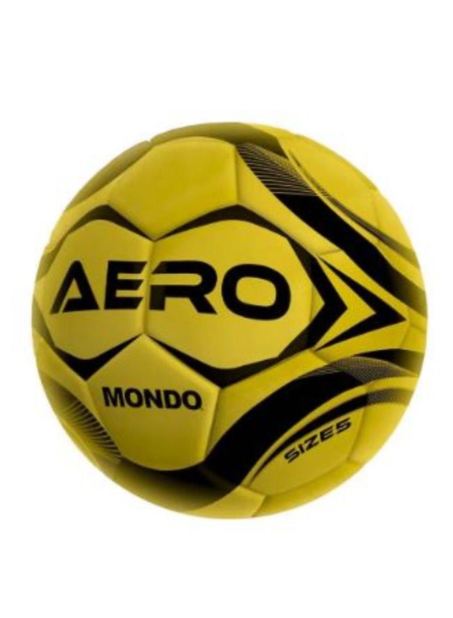MONDO Soccer Ball Aero Metallic Red - Image 2