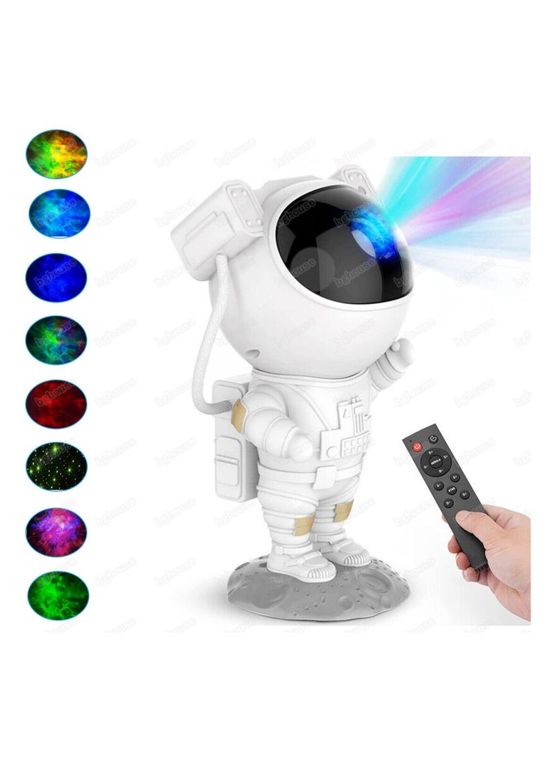 جهاز عرض ستار رائد الفضاء LED Galaxy Night Light مع مؤقت وجهاز تحكم عن بعد - Image 1