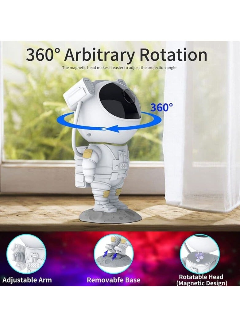 جهاز عرض ستار رائد الفضاء LED Galaxy Night Light مع مؤقت وجهاز تحكم عن بعد - Image 2
