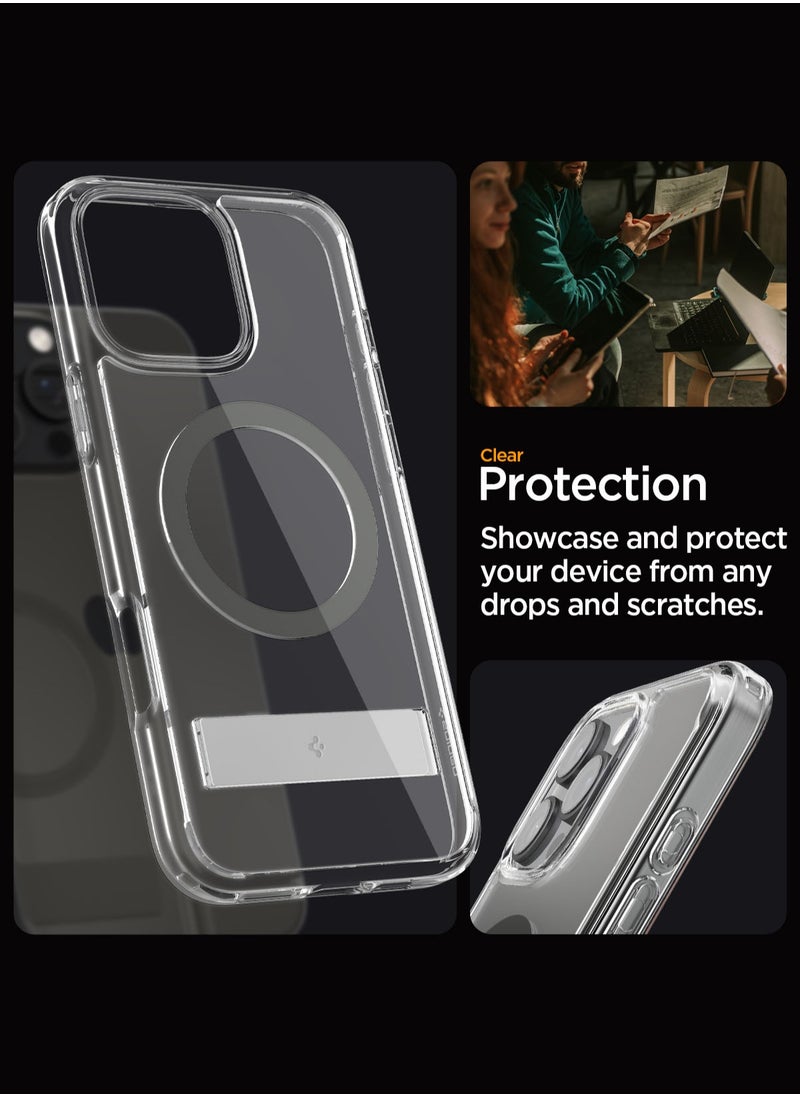 Ultra Hybrid S MagFit iPhone 16 Pro MAX Case Cover MagSafe with Kickstand - Graphite
