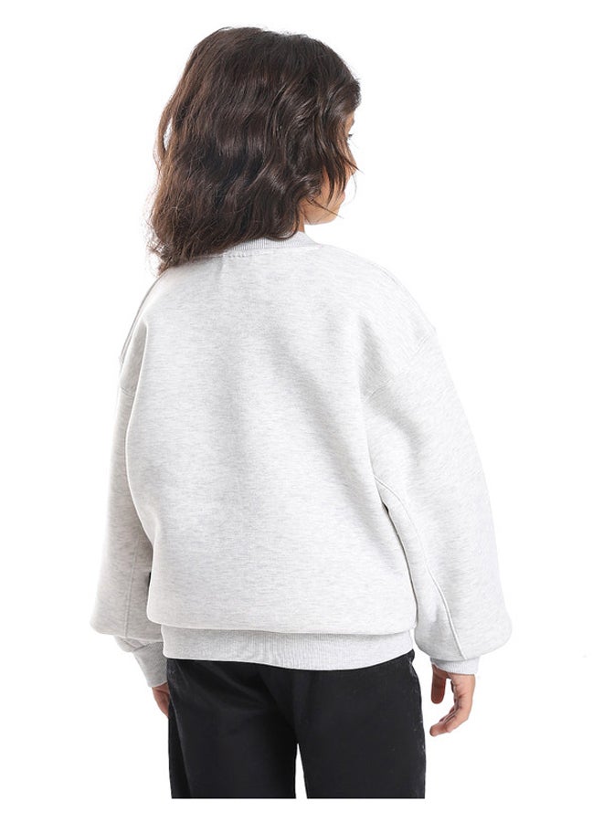 DIADORA Printed Sweatshirt for Girls - Image 3