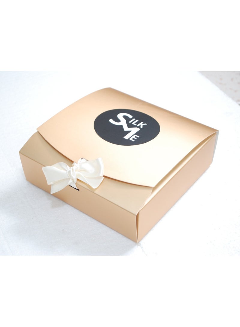 SILK ME Pure Mulberry Silk Pillowcase Beige  - Image 4