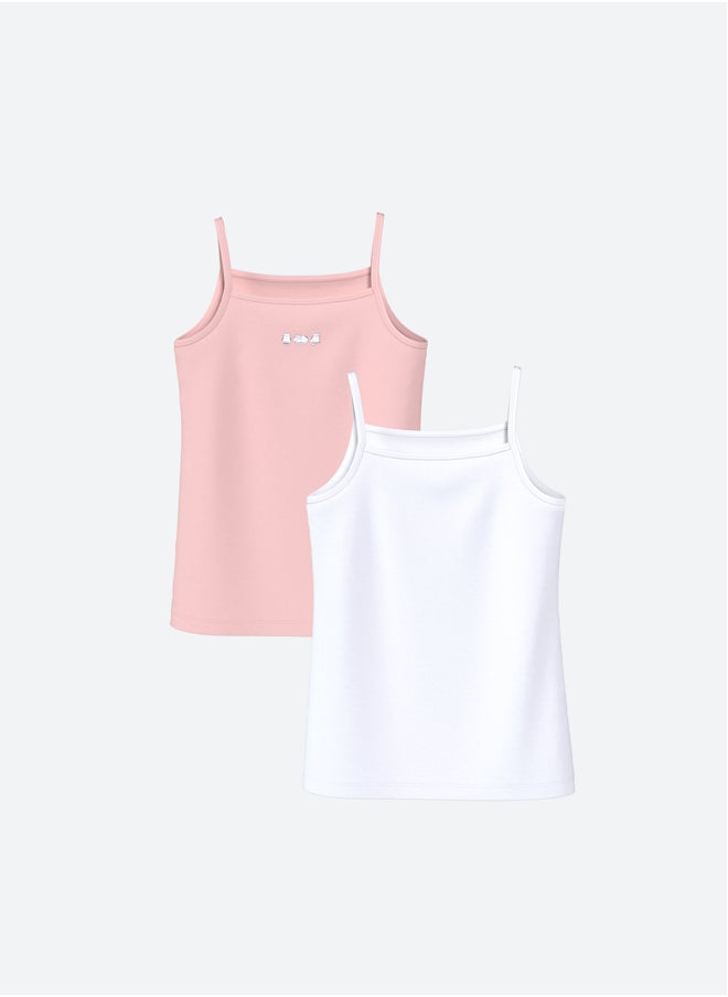 LC WAIKIKI - Square Neck Girls Undershirt 2-pack - Image 1