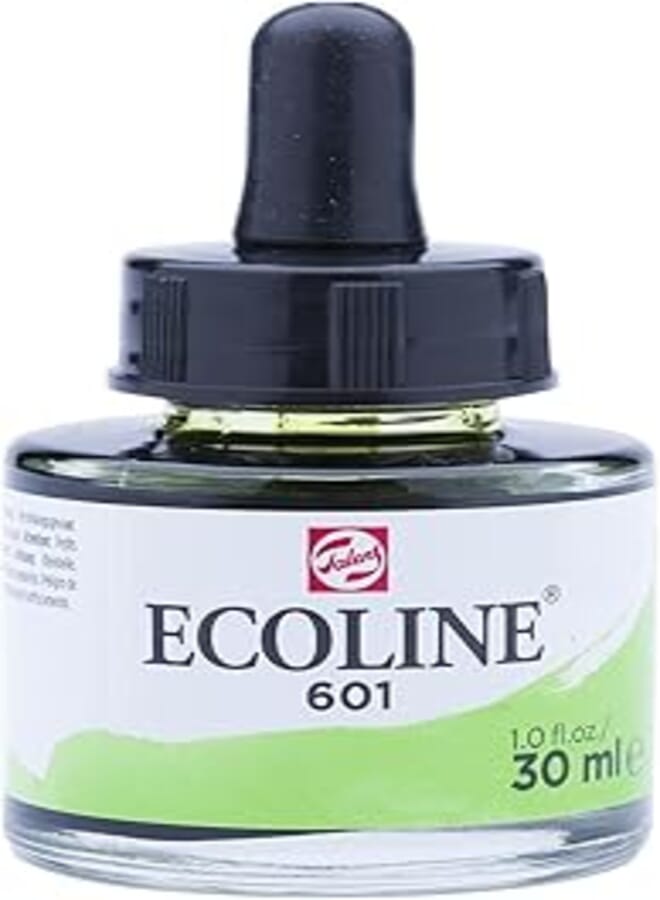 601-Ecoline Liquid Water Color Light Green 30ml