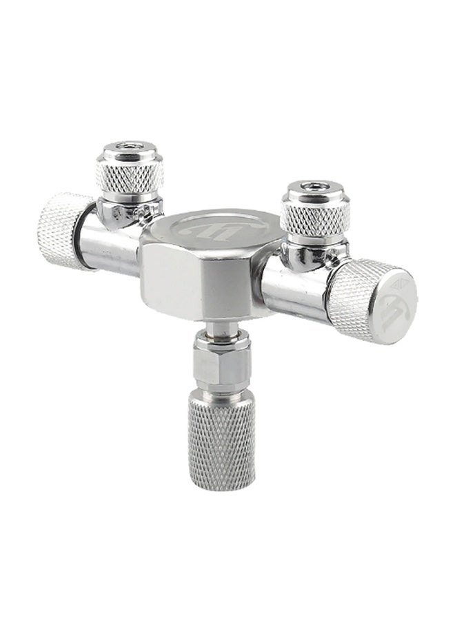 منظم موزع ثاني أكسيد الكربون لحوض السمك، صمام ضبط دقيق بإبرة لمنظم ثاني أكسيد الكربون مع منافذ 2/3/4 اتجاهات - Image 5