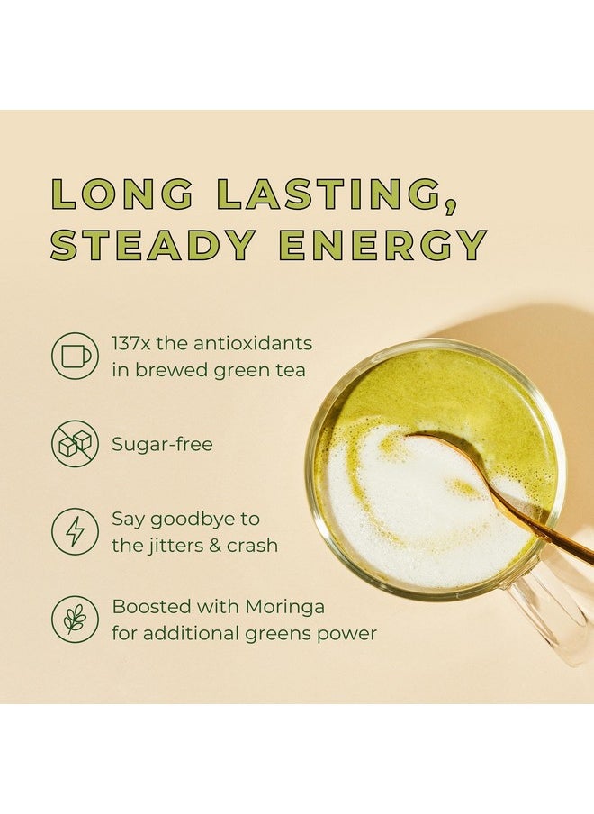 Blume - Blume Superfoods Latte Organic Matcha Green Tea Powder with Coconut, L-Theanine and Natural Caffeine for Energy & Focus - Matcha from Shizuoka Japan - 30 Servings - Image 1