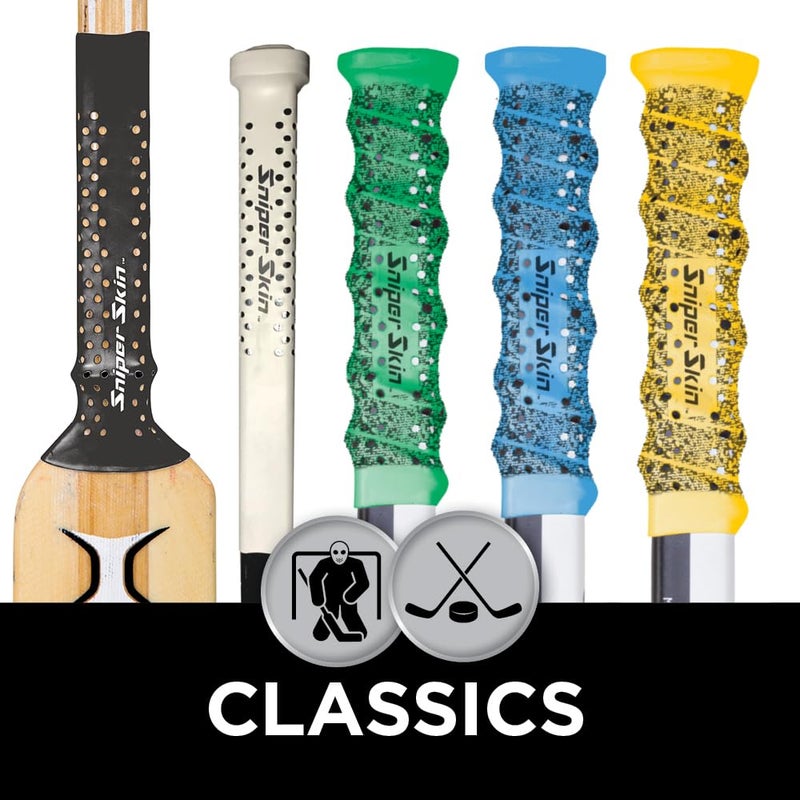 SNIPER SKIN Hockey Grip, Fits Adult and Kids Sticks, Easy Install, Durable, Better Than Hockey Tape, Ideal Team Swag, Clean Non-tack - White - Image 5